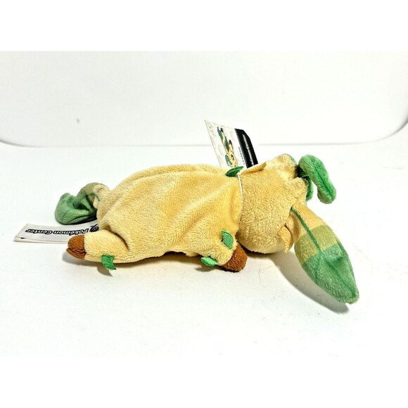 Leafeon Pokemon Center 2015 Kuttari Cutie Awake 6" Plush Toy Japan Rare w/ Tags - Picture 7 of 12